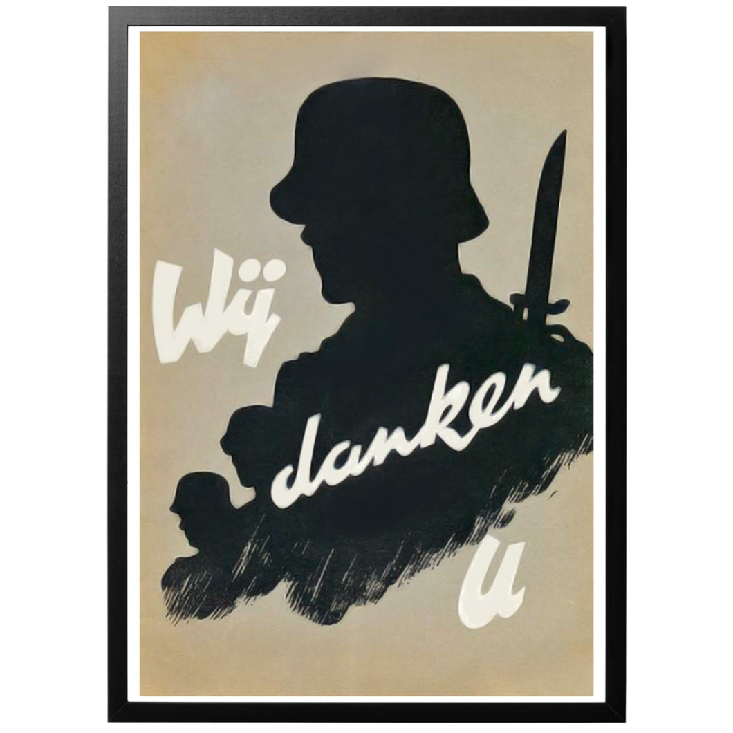 We thank you Poster - World War Era