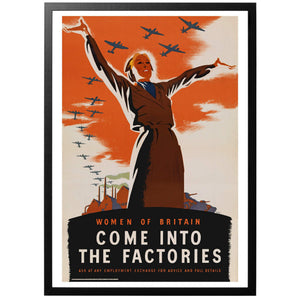 Women of Britain Poster - World War Era
